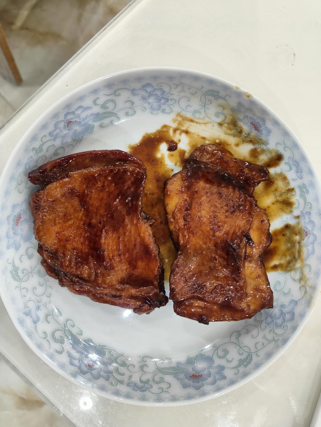 黑椒照烧鸡腿排