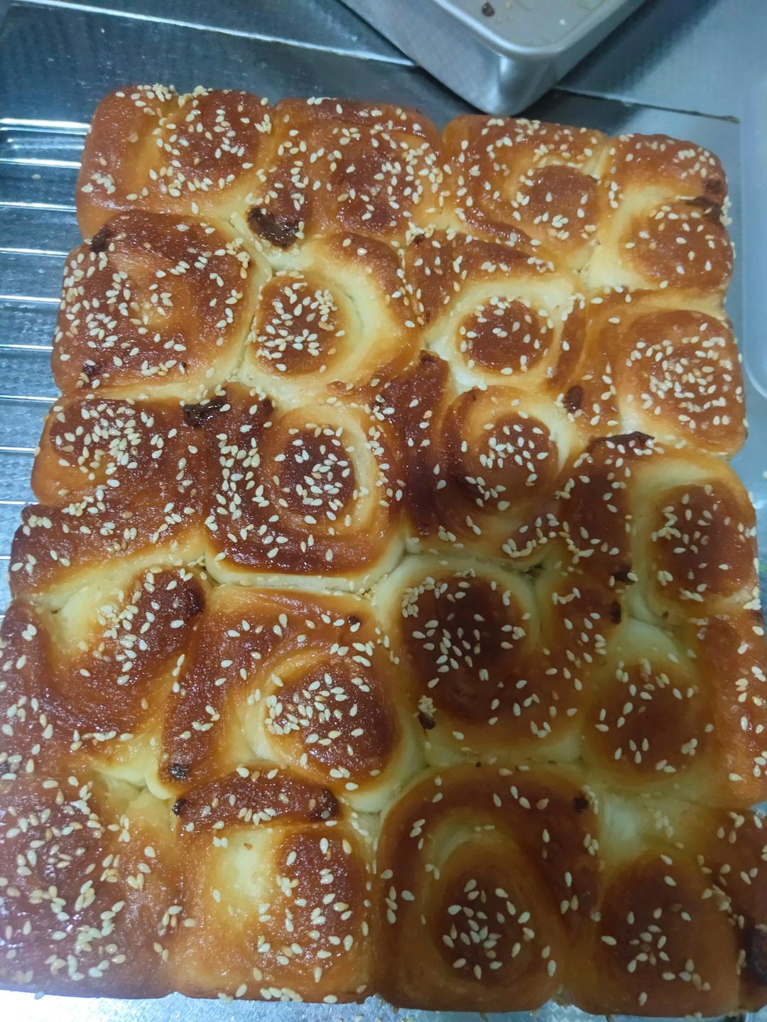 脆底蜂蜜小面包