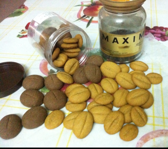 【咖啡豆豆饼干】简单的硬饼干