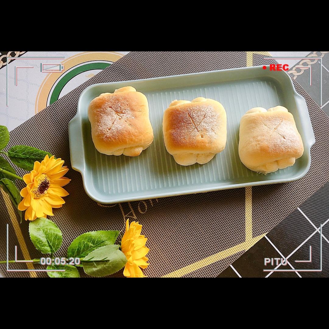日式牛奶面包卷，松软到不行的一款