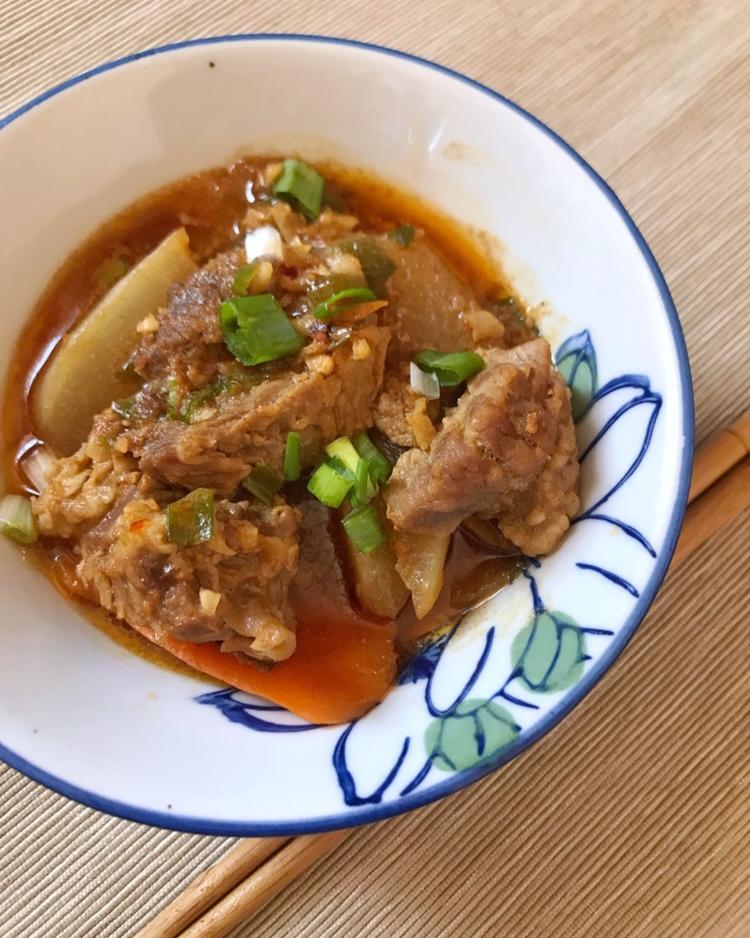 酱香萝卜牛腩煲【食材包操作说明】