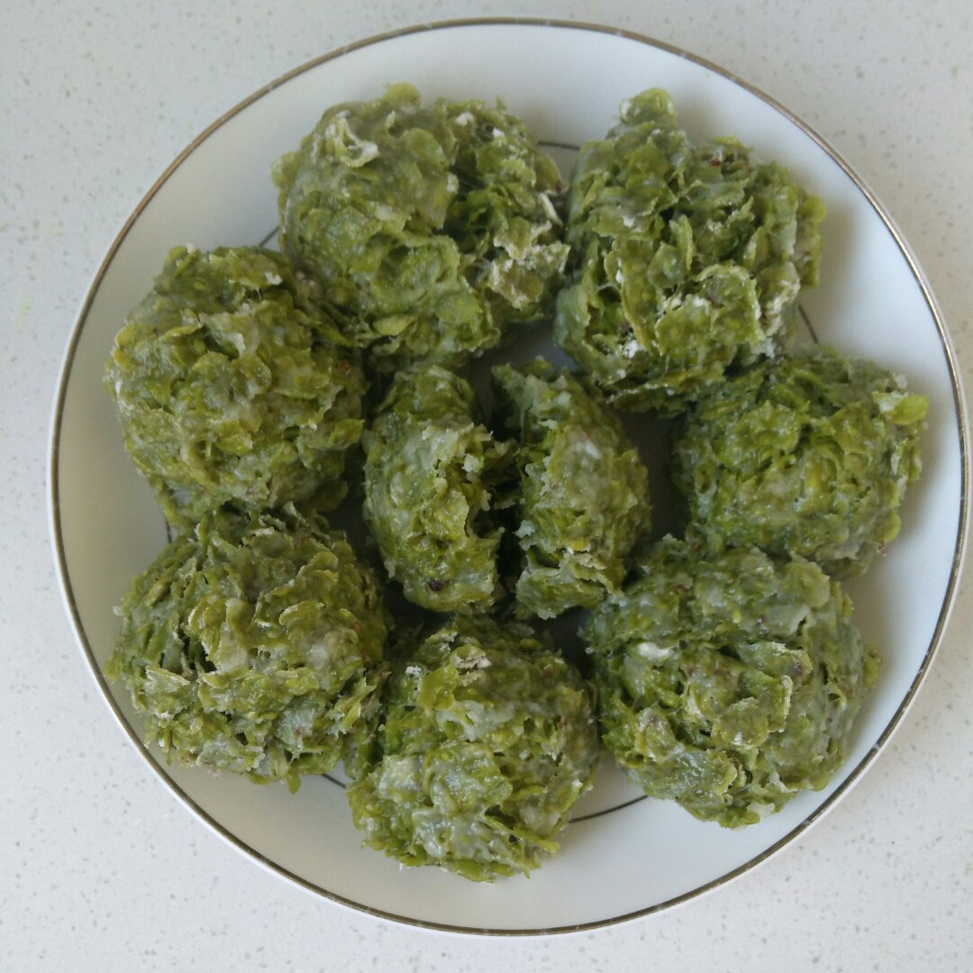 榆树钱蒸团