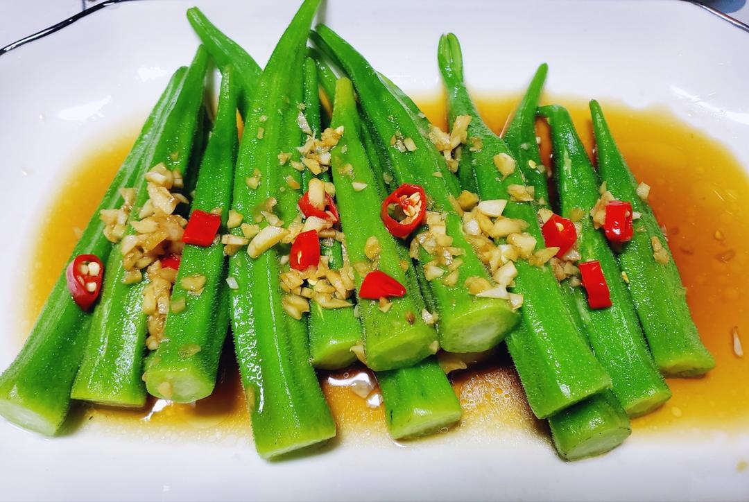 ‼️从此爱上秋葵‼️
白灼秋葵