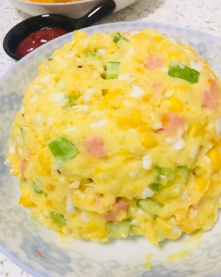 好吃到舔碗的鸡蛋土豆泥沙拉