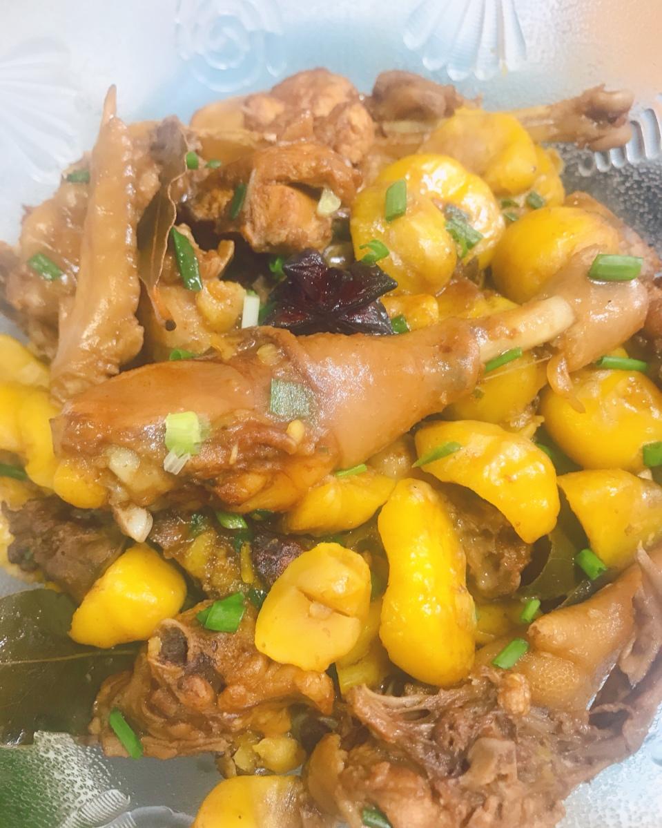 板栗烧鸡