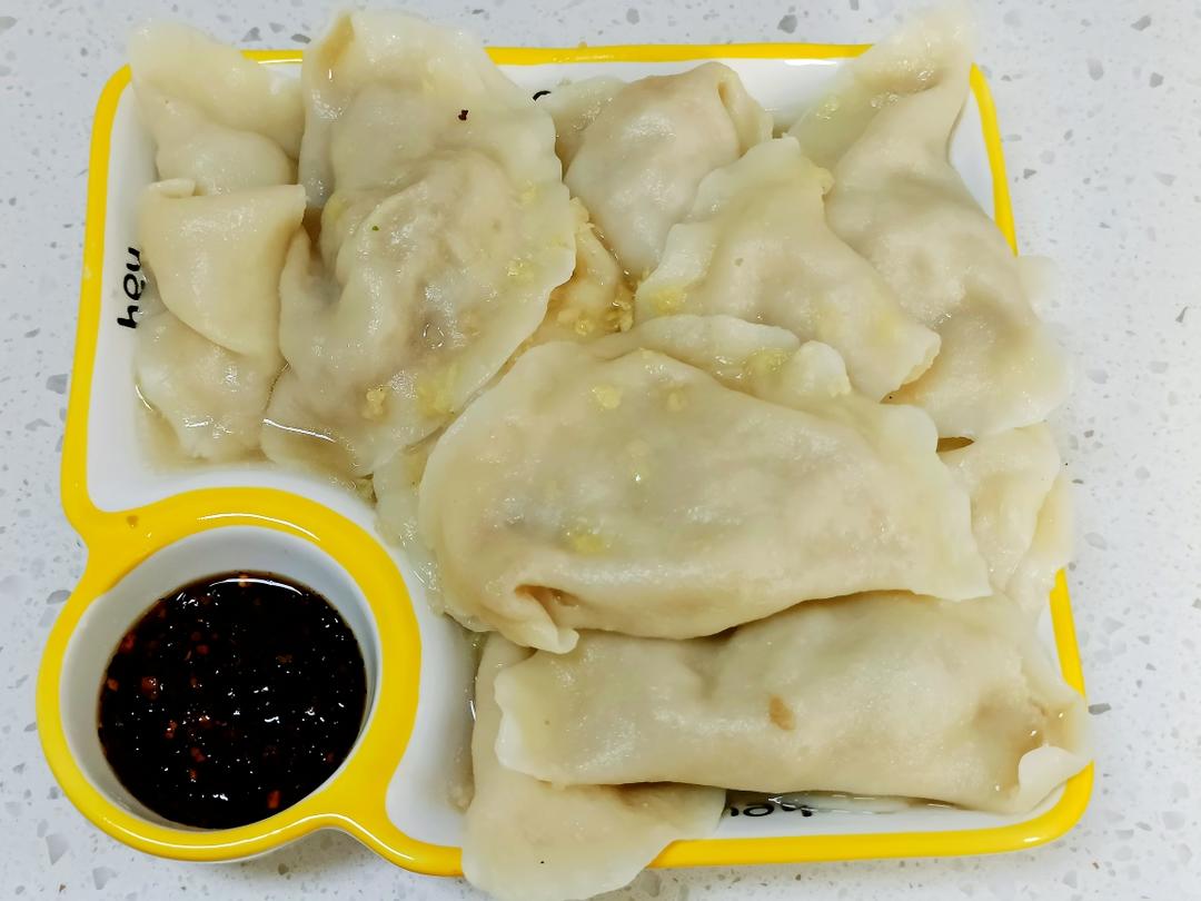 白菜猪肉馅的多汁水饺
