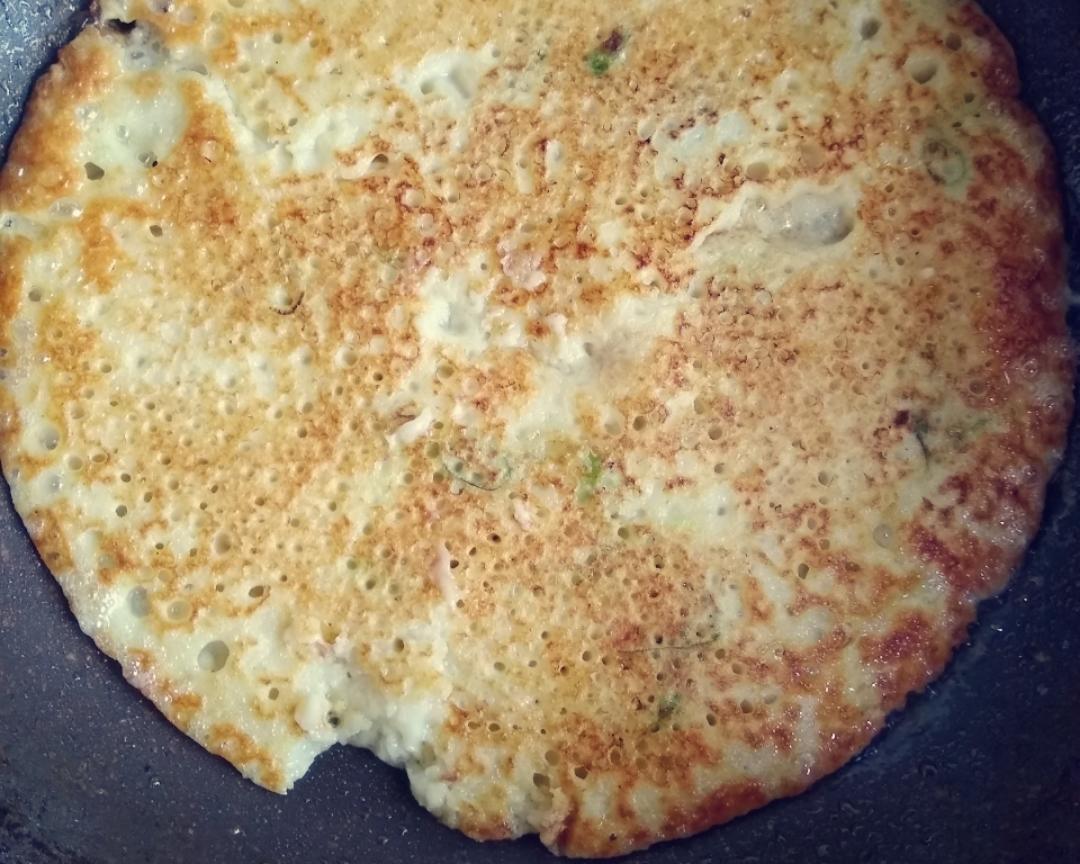 简单的中式早餐烙煎饼