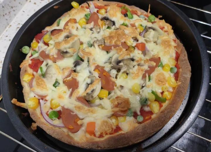 8寸披萨饼皮（附详细步骤图）