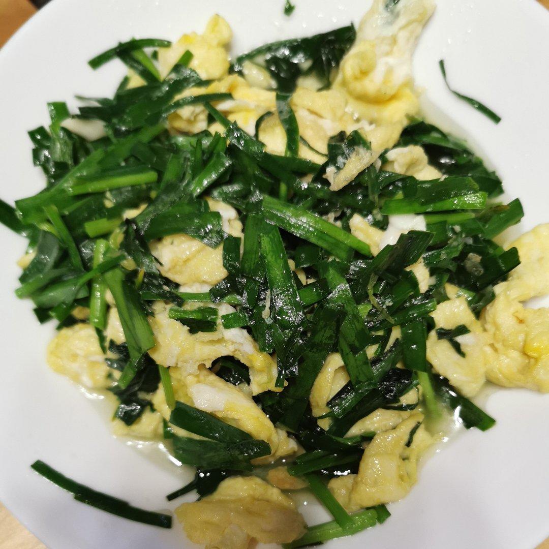 韭菜炒鸡蛋