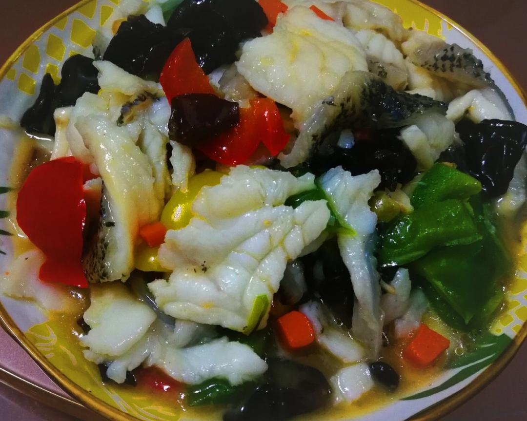 滑溜鱼片的做法