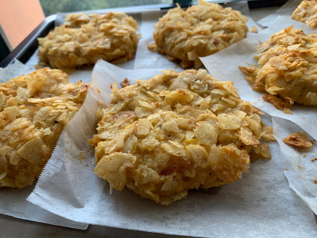 超详细の自制健康汉堡鸡肉饼｜烤箱版田园脆鸡堡#Healthymeals#