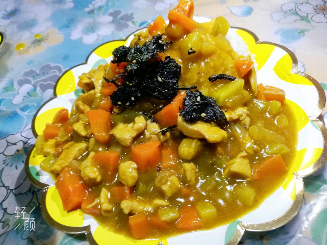 咖喱鸡肉饭