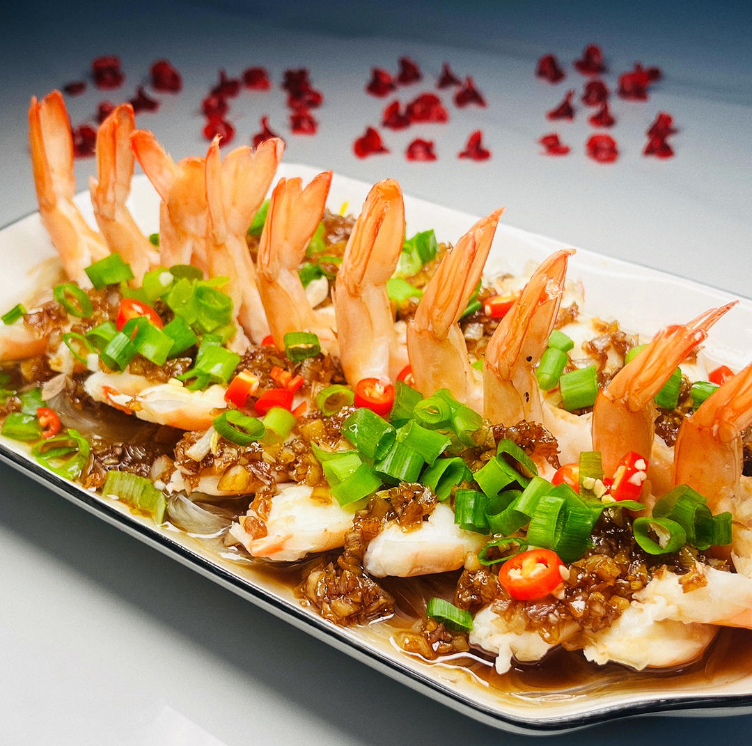 蒜蓉粉丝开背虾