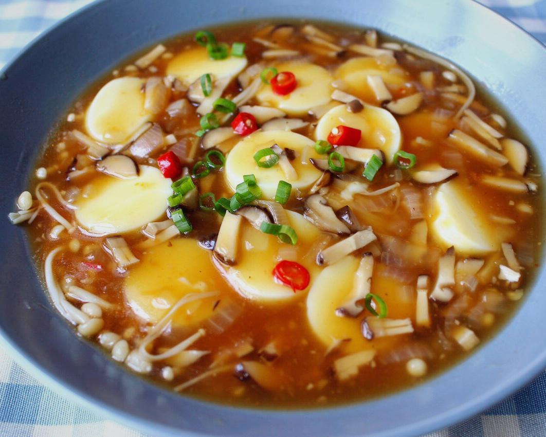 金针菇玉子豆腐
