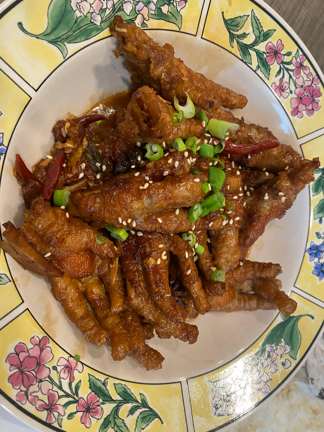 香辣虎皮鸡爪｜家常版🔥