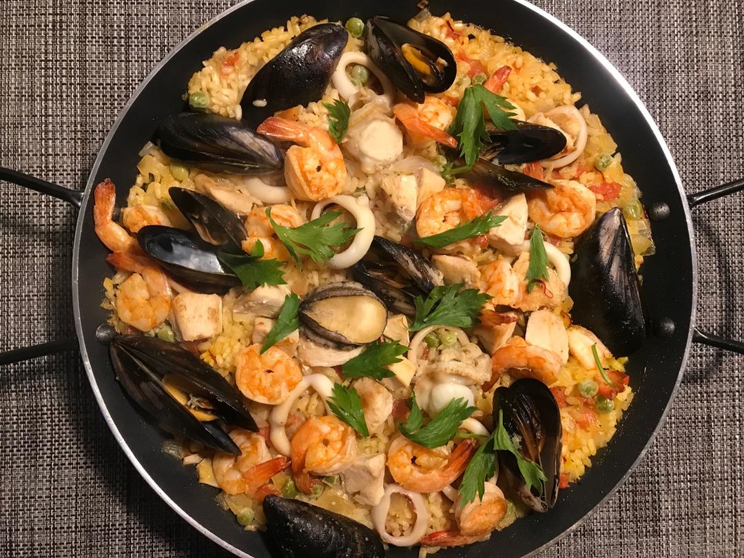 正宗paella 西班牙海鲜饭