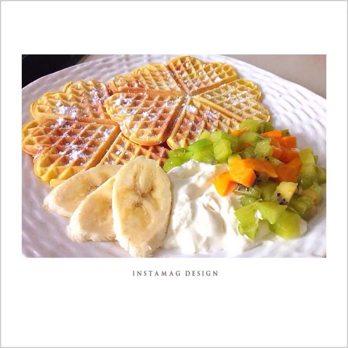 基础华夫饼 waffles