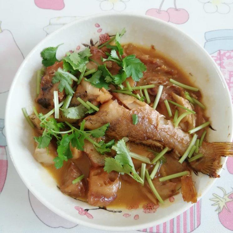 家常炖小黄花鱼