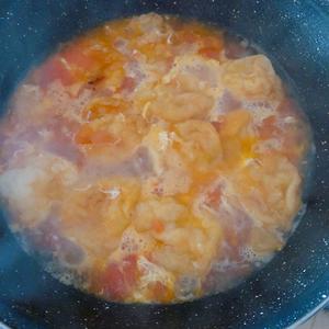 绉纱鱼腐配上番茄汤🍅的做法 步骤9
