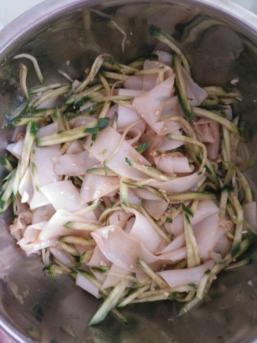 自制凉皮（含洗面、不洗面两种方法）