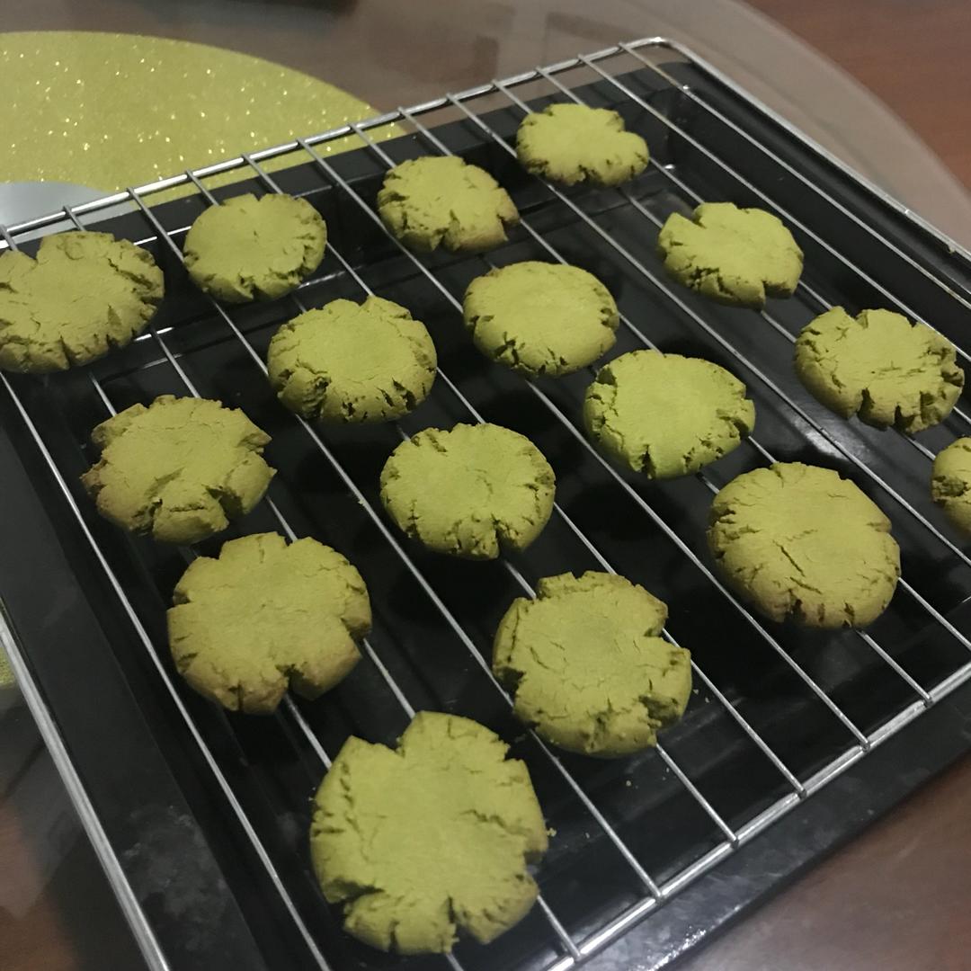 低糖版·酥掉渣 抹茶🌱玛格丽特曲奇·宝宝辅食 零食