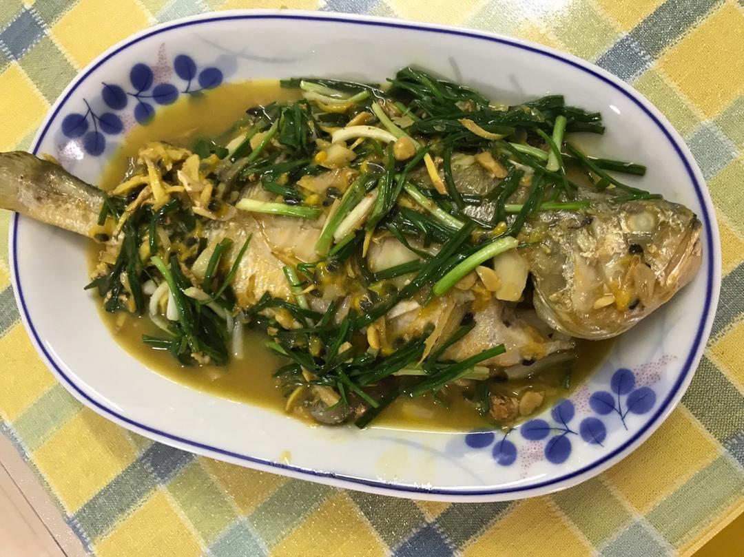 【发现幸福的味道】百香果蒸鱼