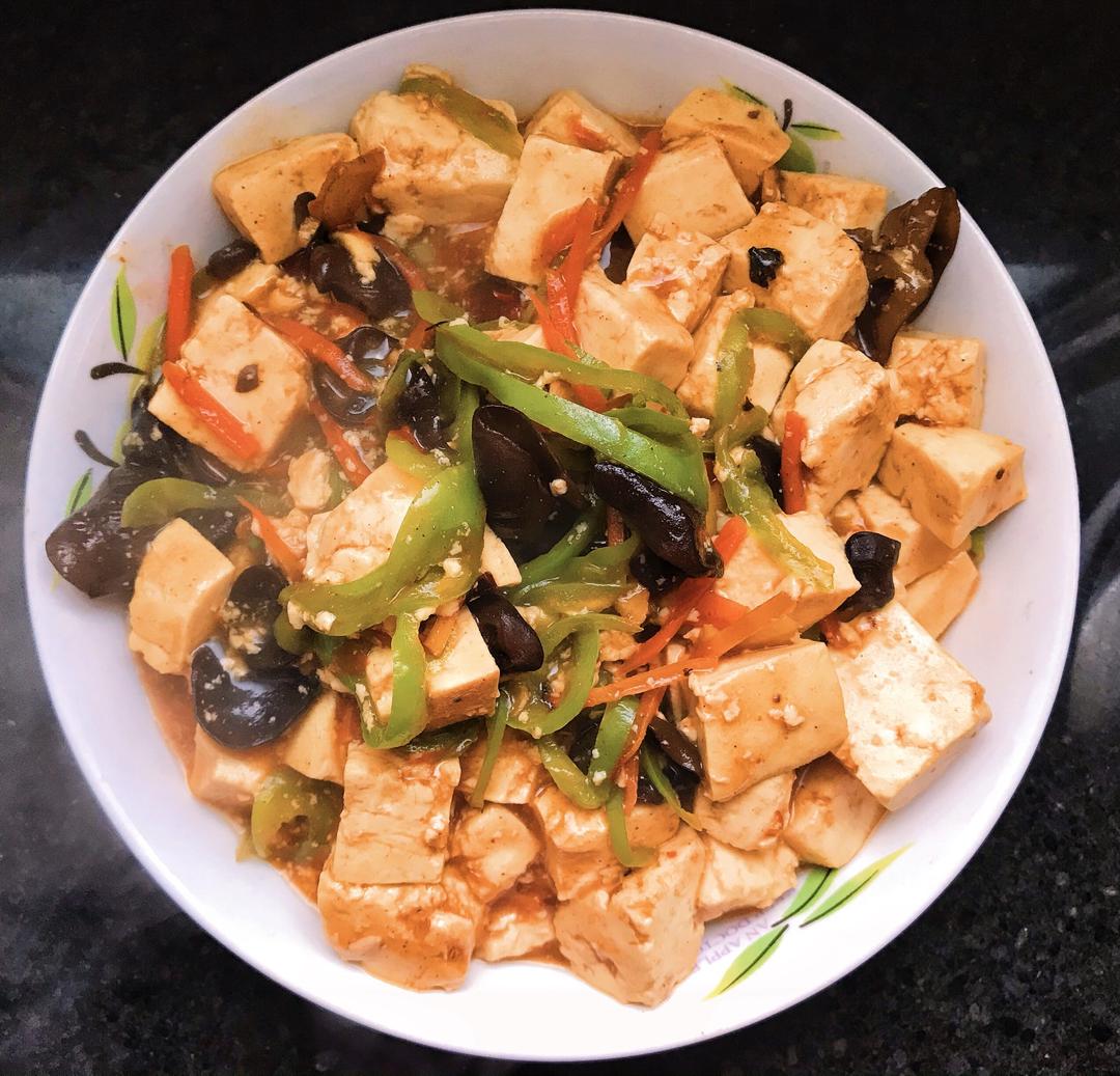 低脂鱼香豆腐的做法