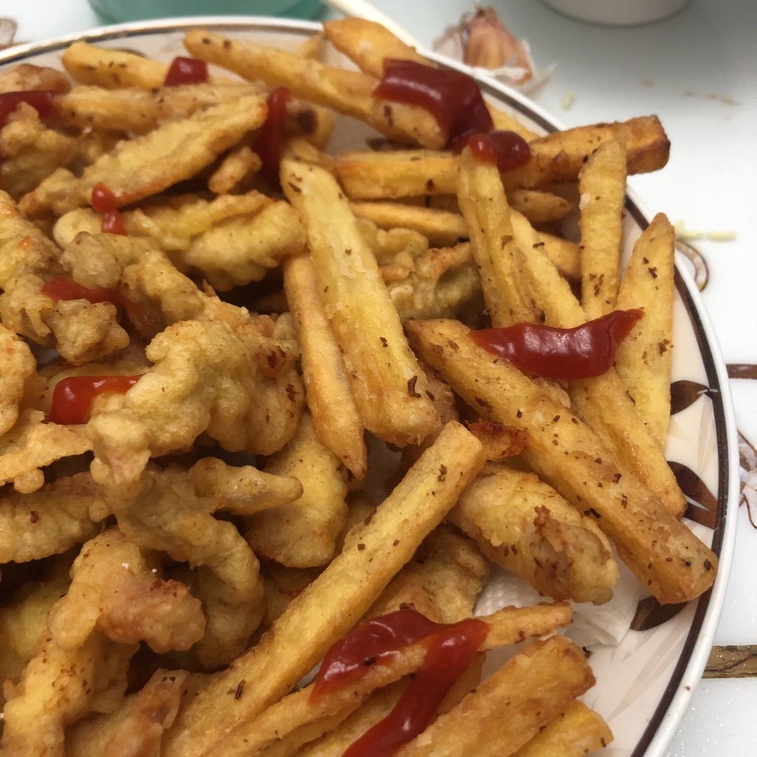 自制炸薯条