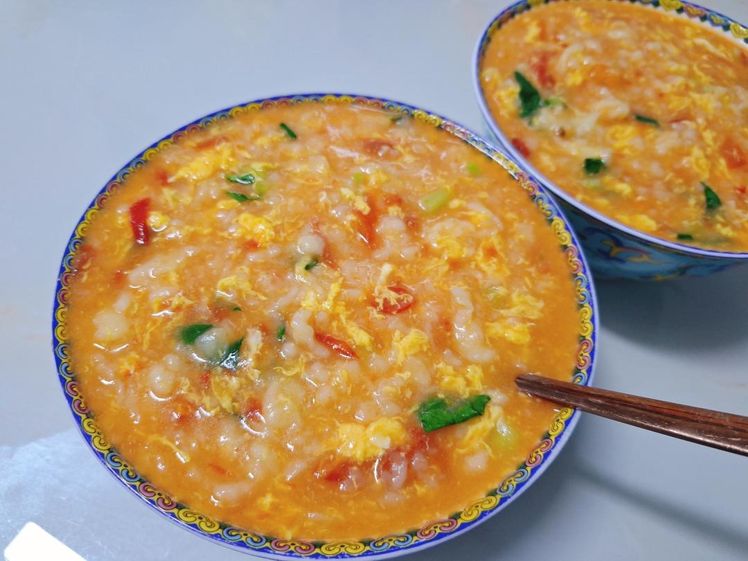 简单早餐-疙瘩汤