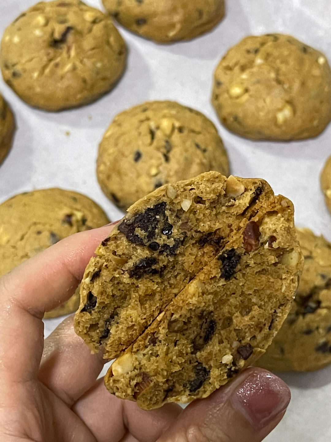 【纽约软曲奇】ins爆款，减糖版！外酥里软会爆浆