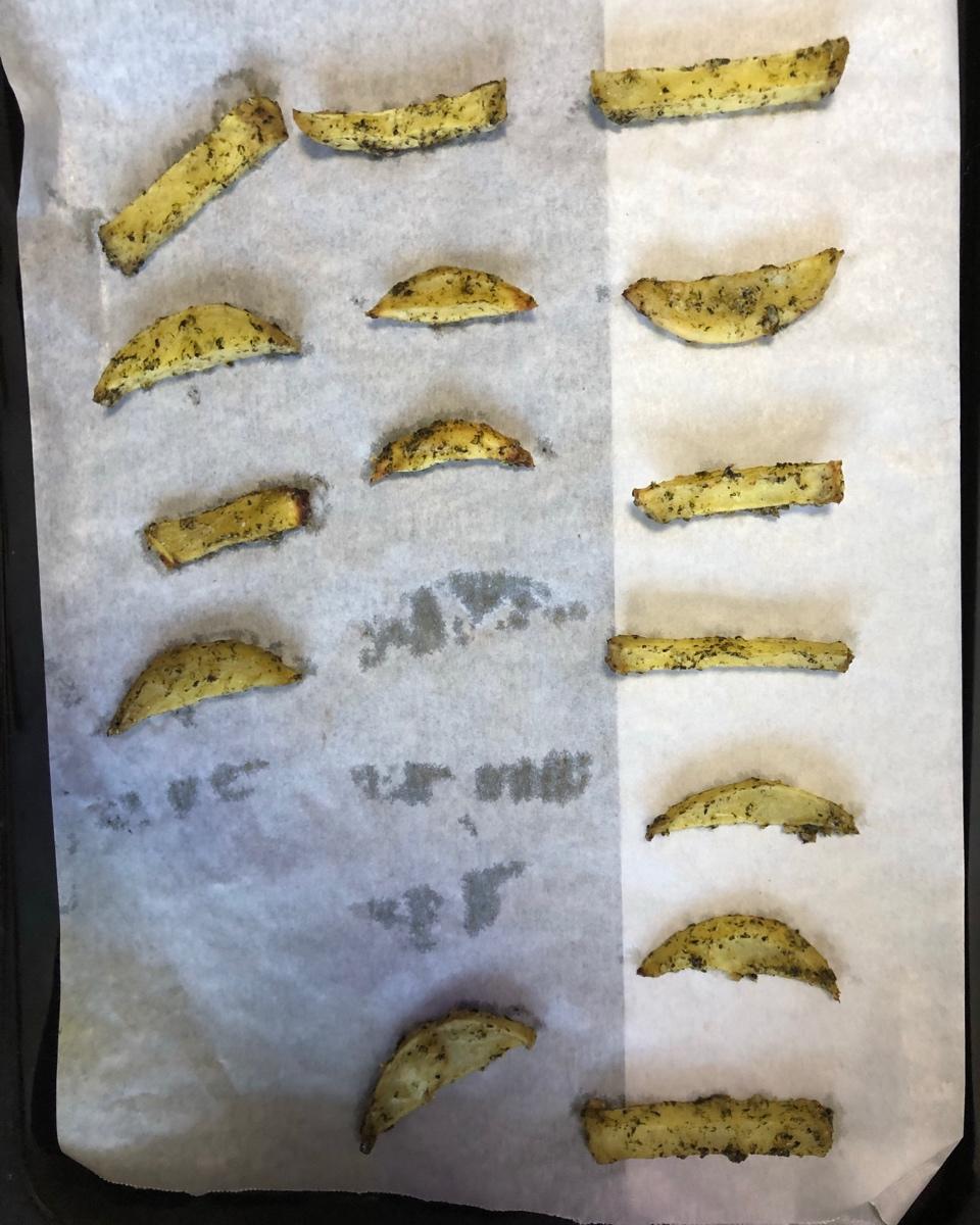 谁说孩子不能吃薯条？别人家孩子吃薯条也健康！
婴儿烤箱版薯条