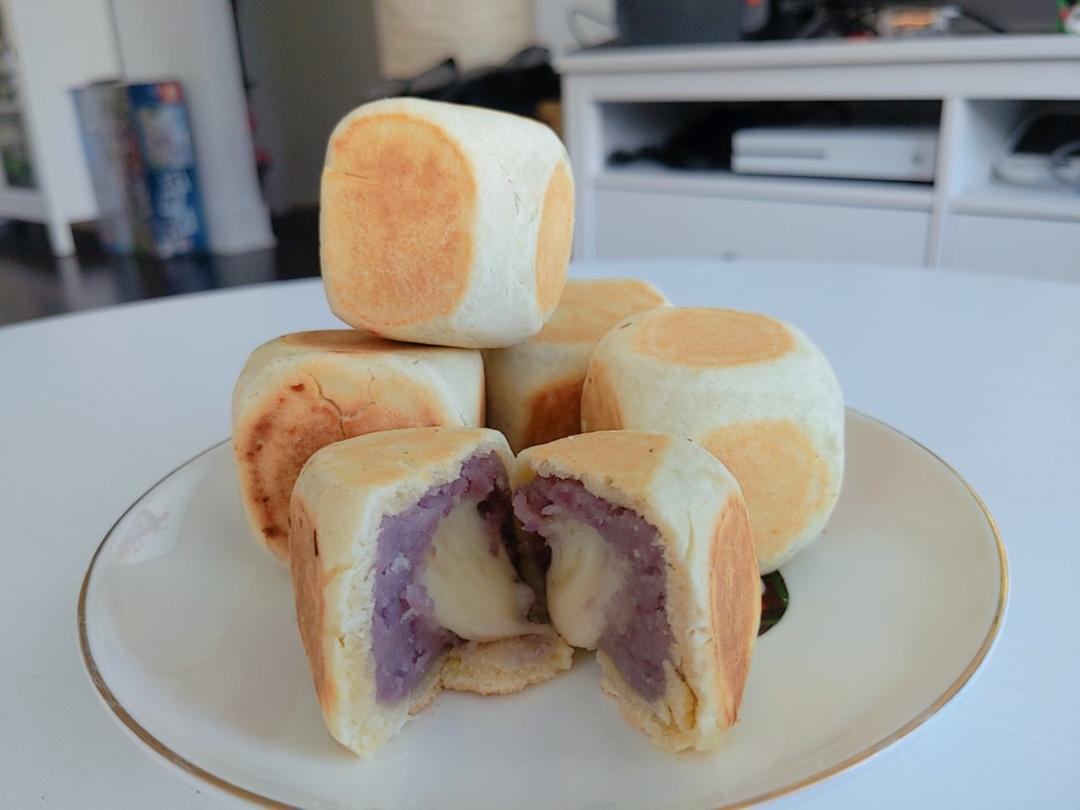 【爆浆紫薯仙豆糕】