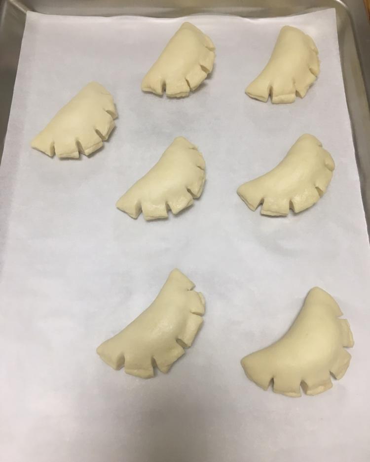 黄米蜜豆小餐包