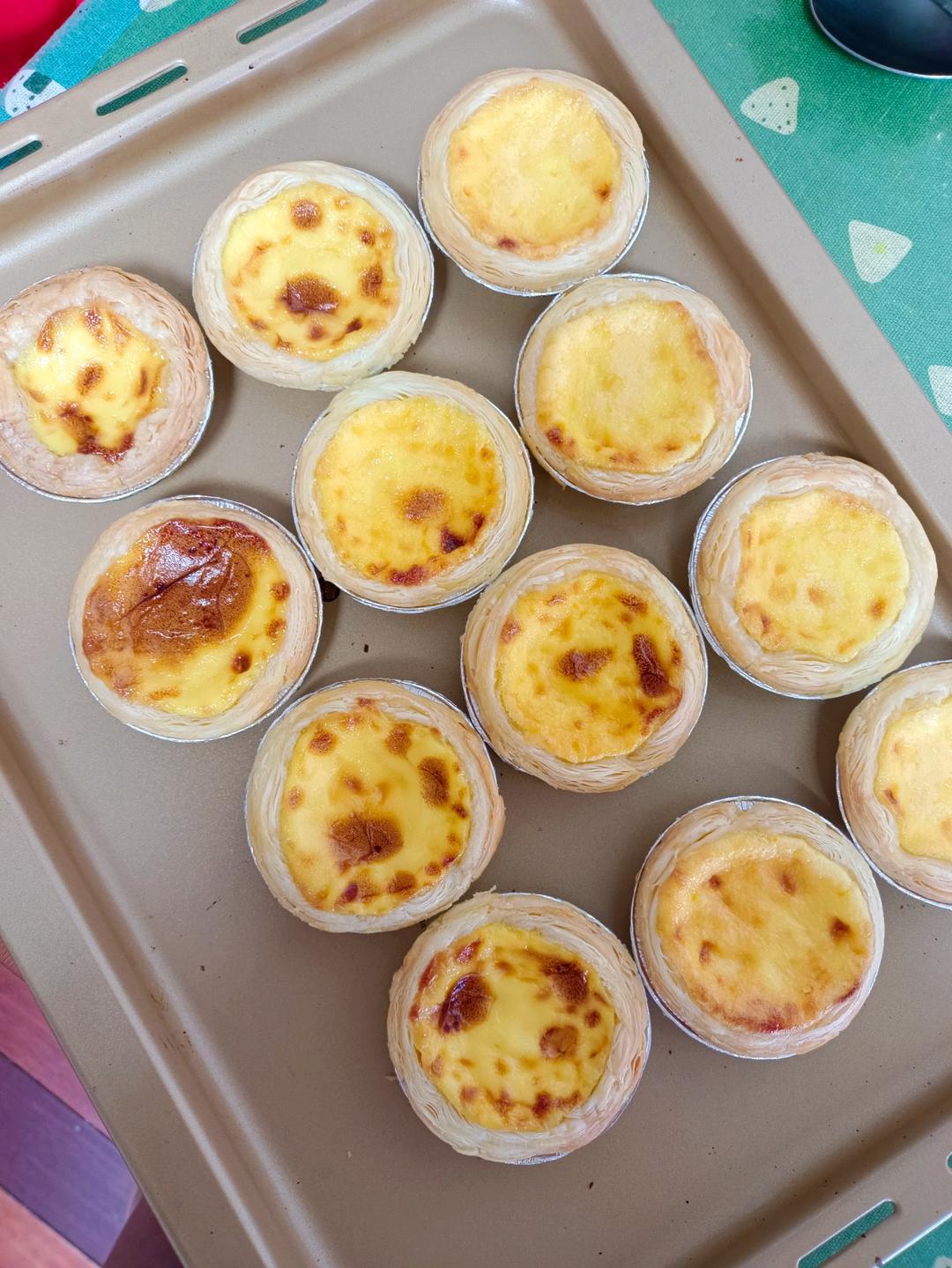 教你做和KFC一样超级好吃的【葡式蛋挞】，吃了根本就停不下来吖