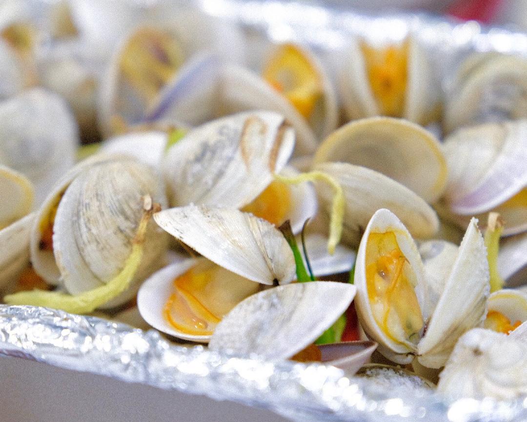 烤花蛤的做法