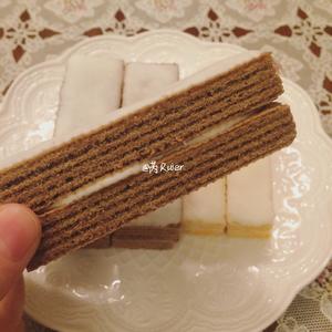 威化饼新吃法【酸奶冰心】的做法 步骤6