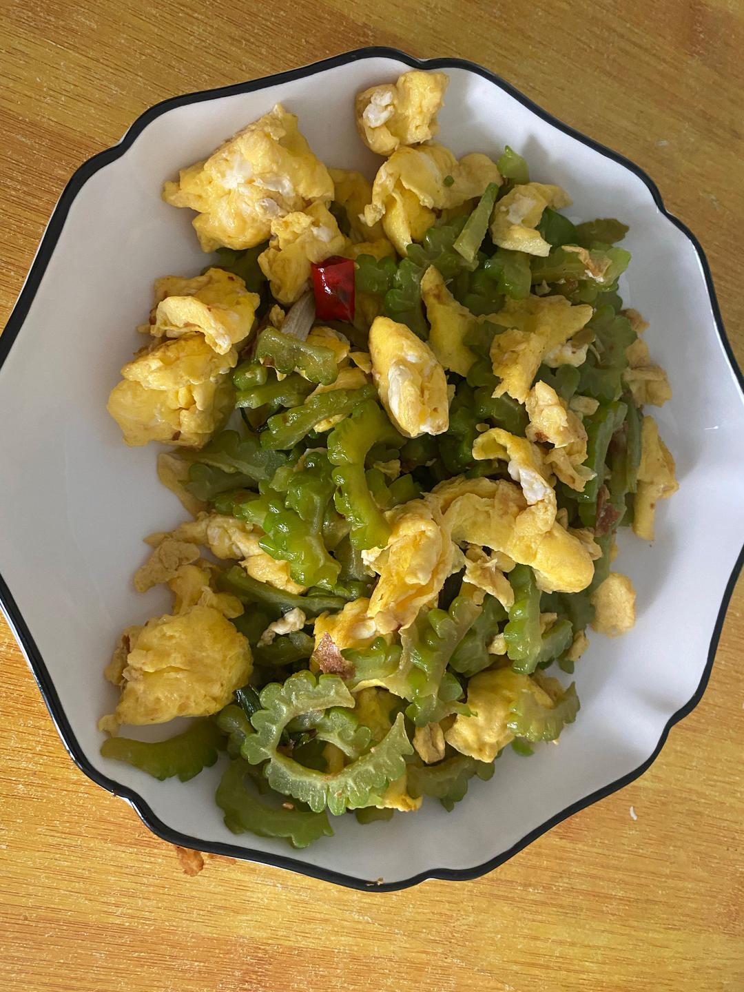 苦瓜炒蛋（清火菜）