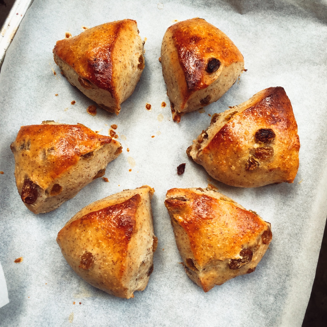 葡萄干司康（酵母版）