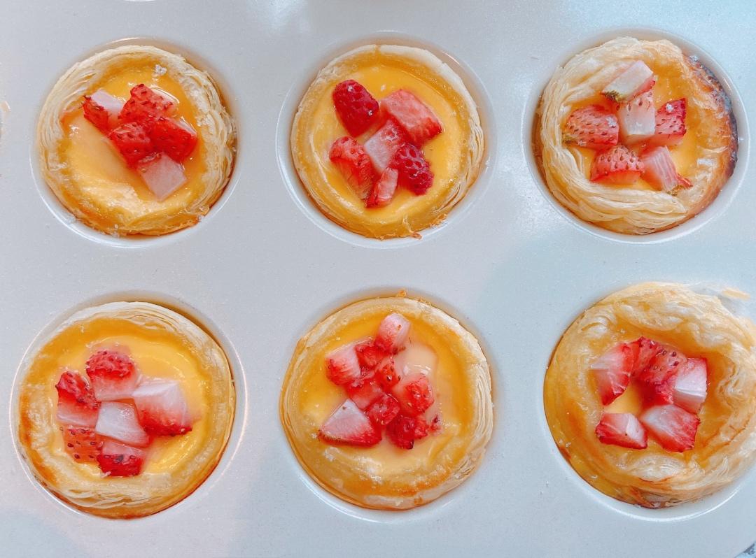 草莓蛋挞