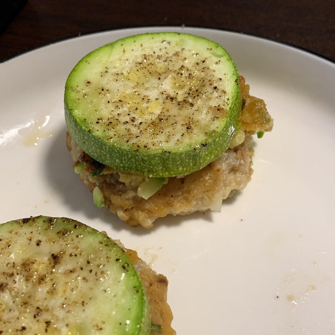 西葫芦豆腐汉堡