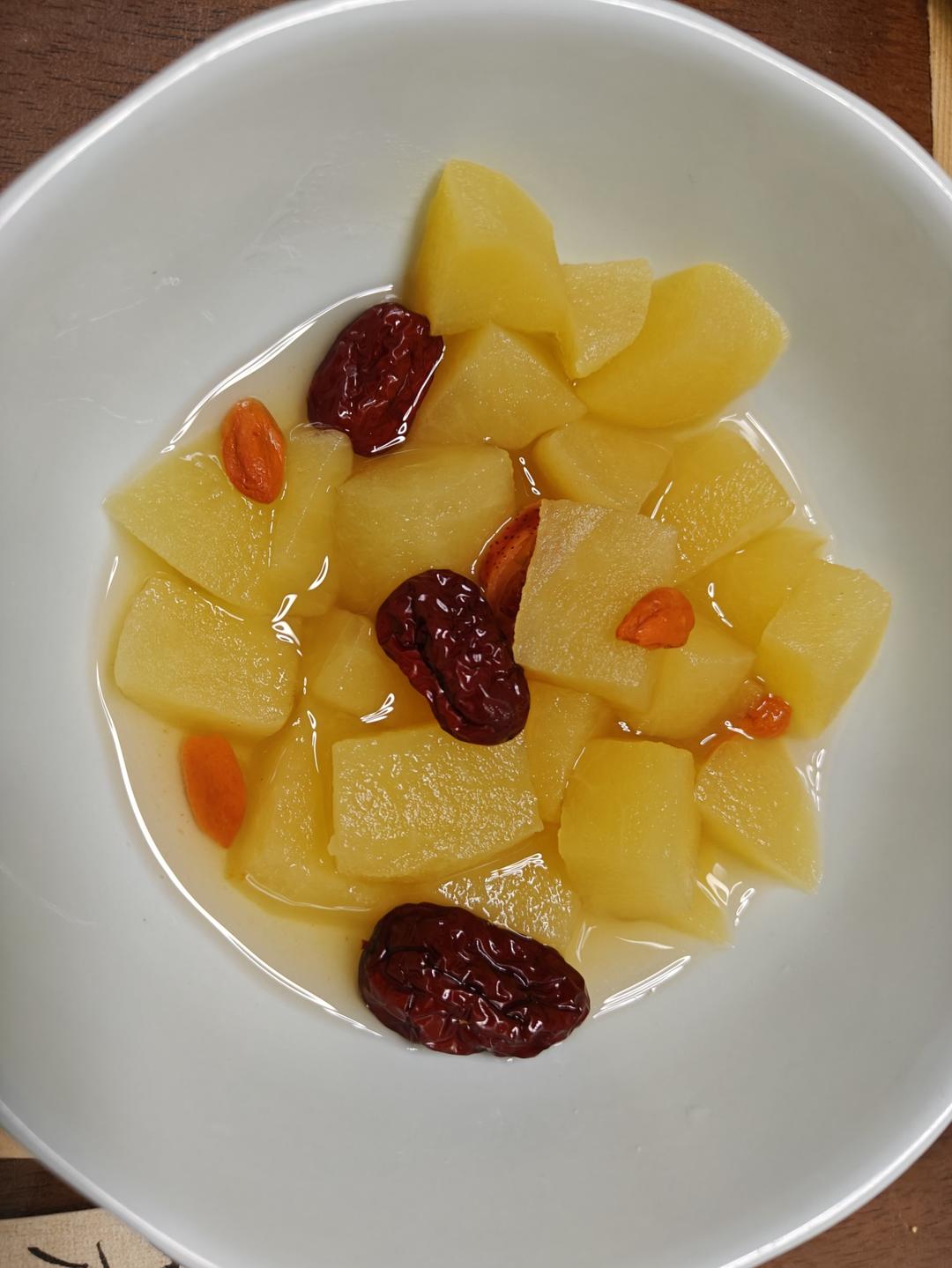 越喝越掉秤的苹果刮油汤