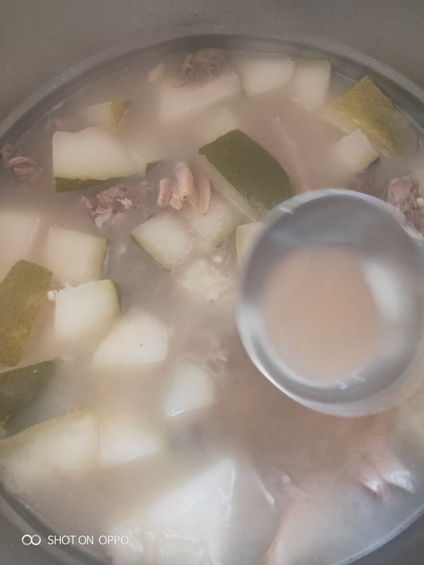 冬爪薏米鸭汤的做法