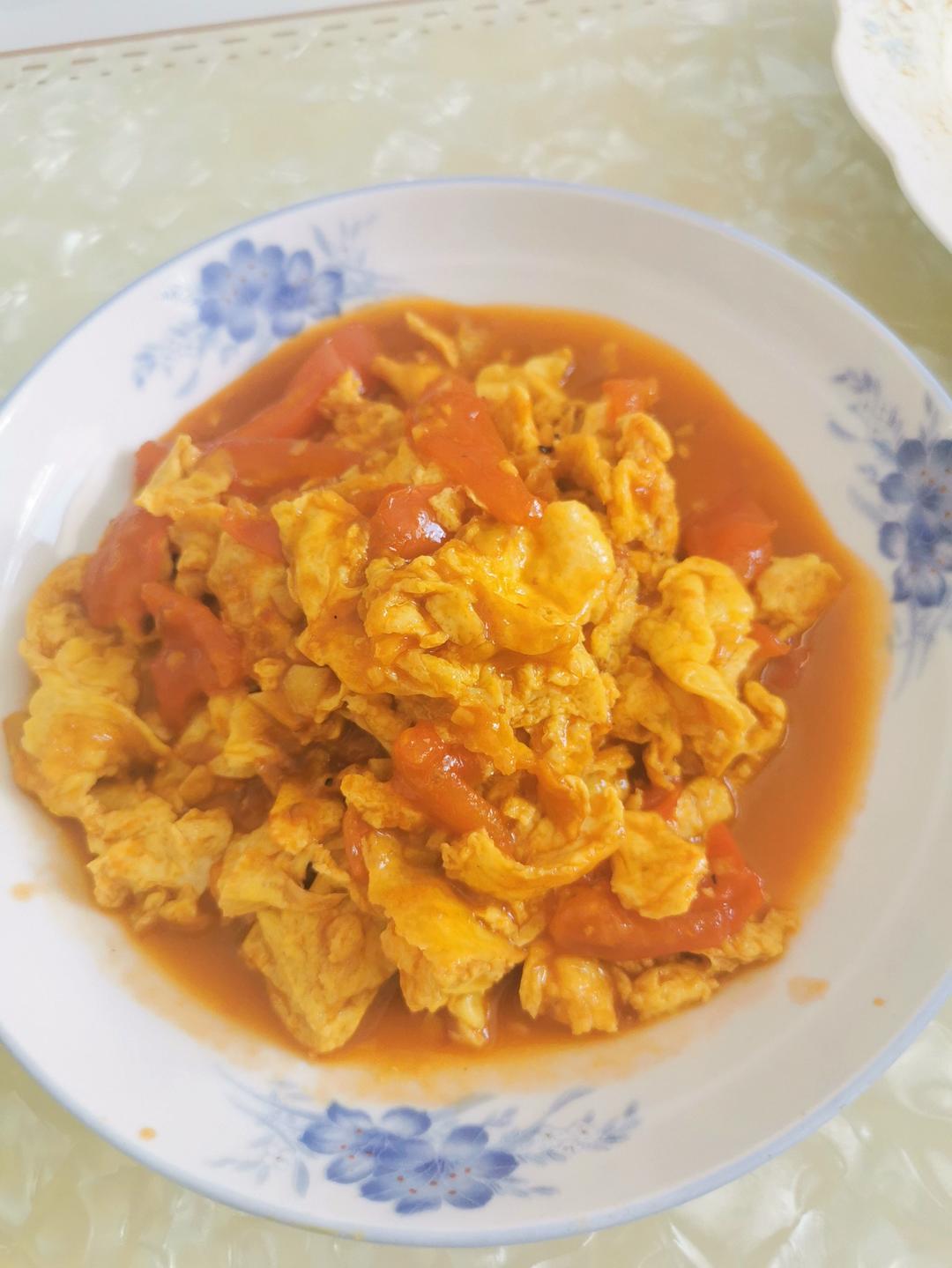 ㊙️一人食|饭店风味番茄炒蛋做法揭秘