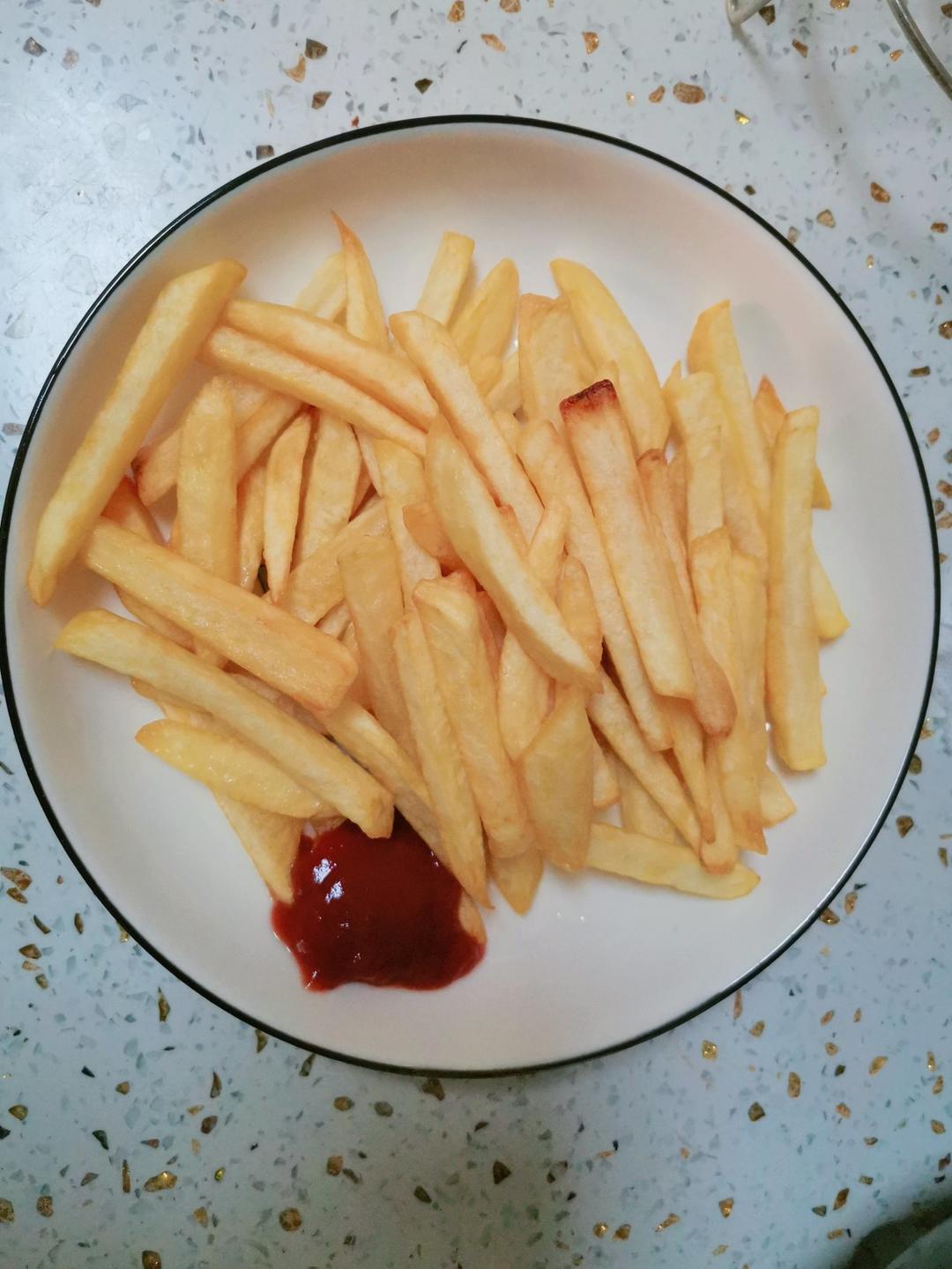 自制炸薯条🍟