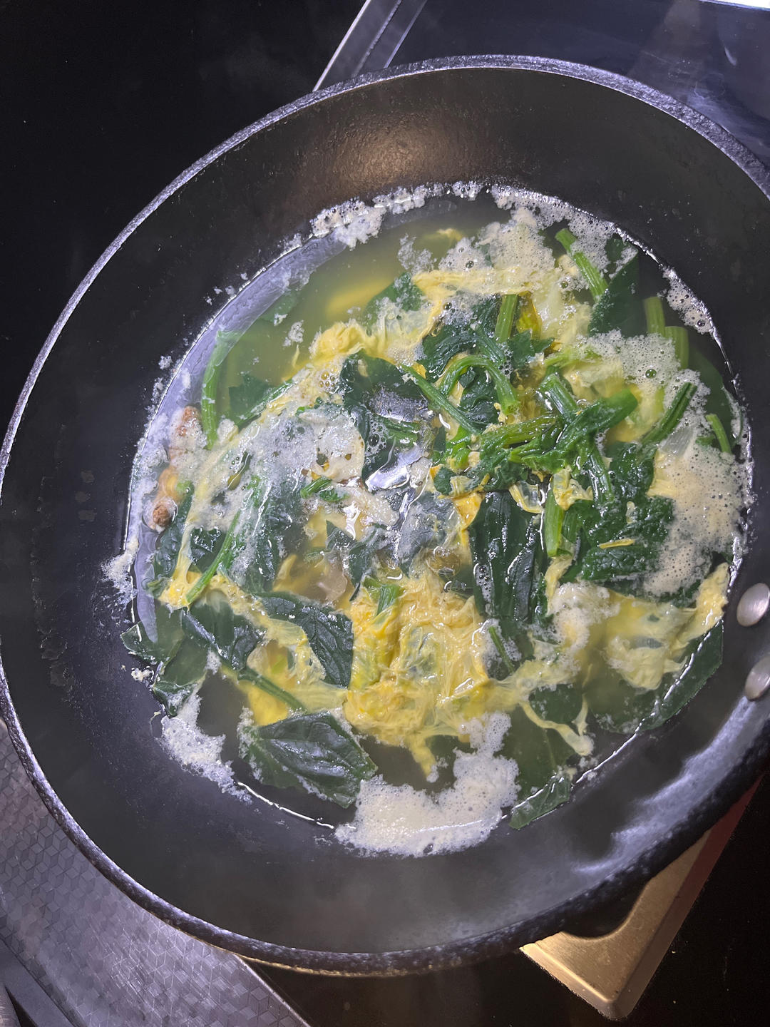 菠菜鸡蛋汤
