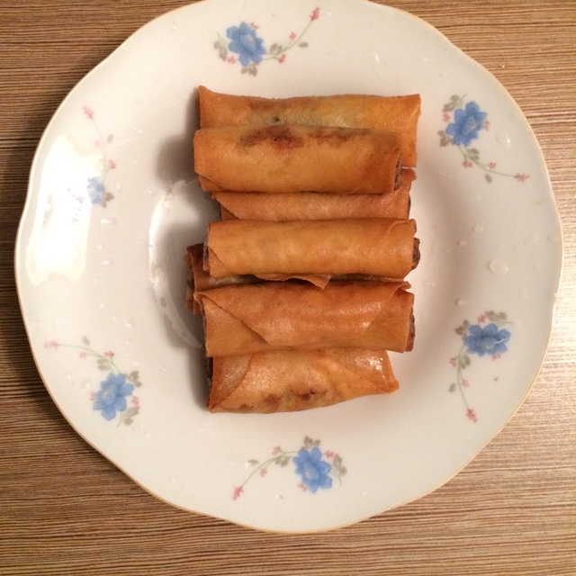 三鲜素春卷