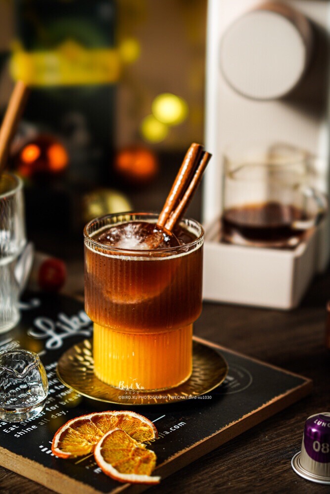 🎄圣诞节聚会饮品🍊香橙肉桂美式咖啡（🉑➕酒）的做法 步骤4