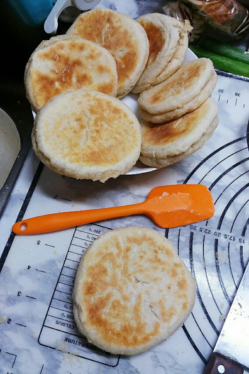 紫夕7520做的堂妈小厨发面空心饼