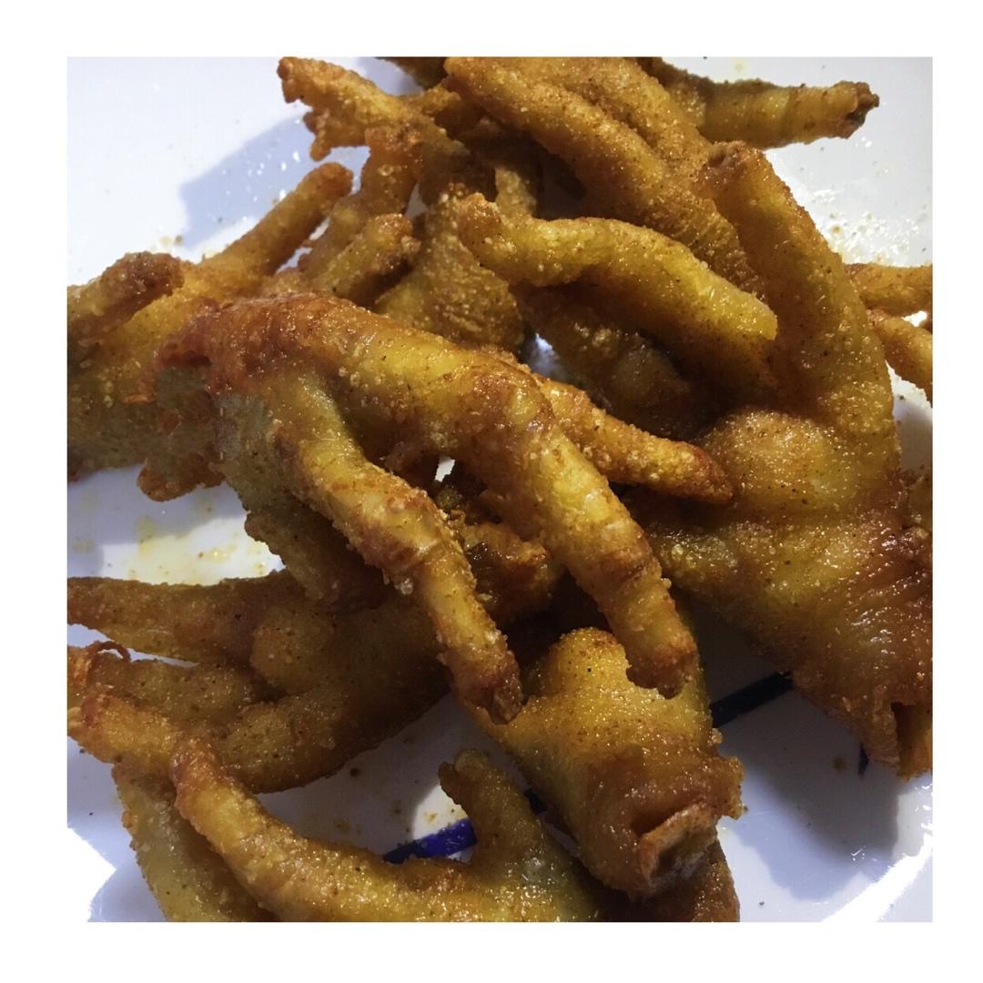 黄金脆皮炸鸡爪