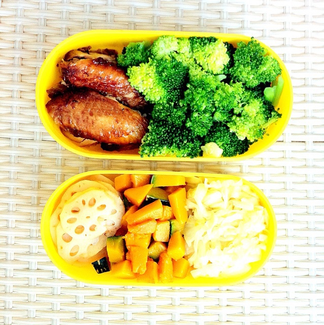 来个谱放午餐盒